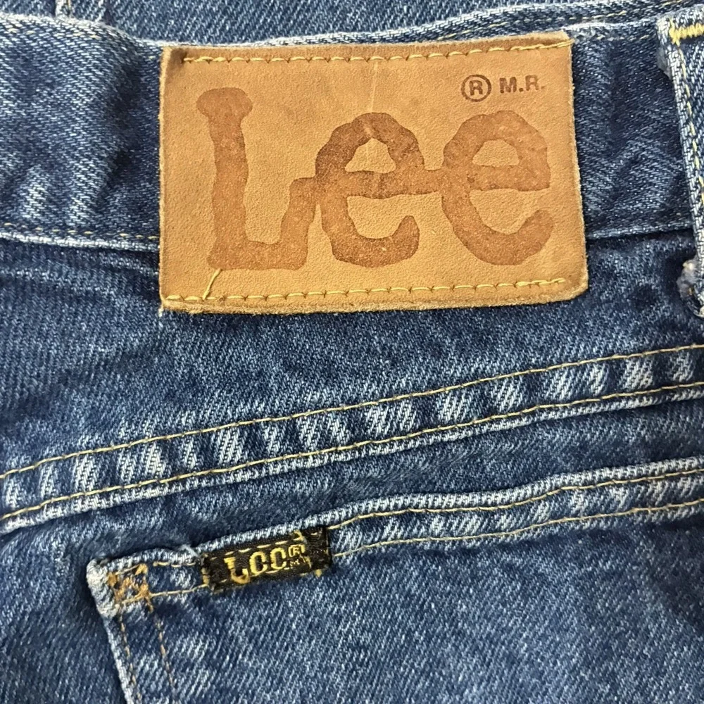 Vintage 70s Lee Riders Denim Jeans Men 28x30 Union Made In USA Talon 42 Bootcut